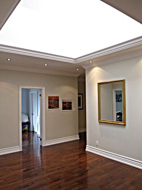 vaulted ceiling crown moulding Toronto